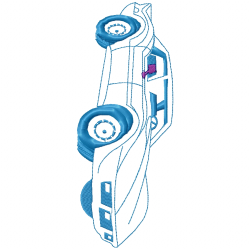 Cars Embroidery Design 5